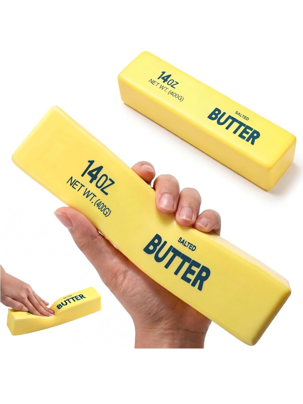Butter Stick Squeeze Toy for Kids - Yellow